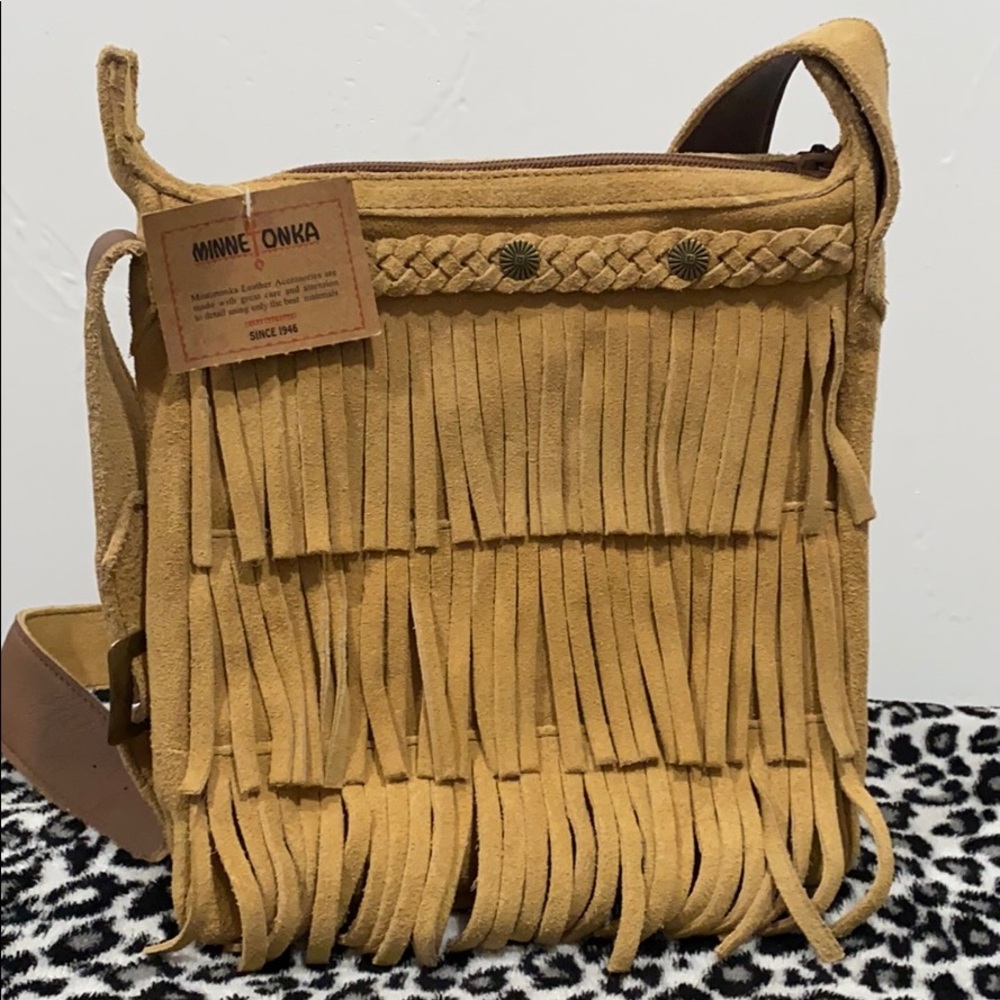 Minnetonka Leather Crossbody